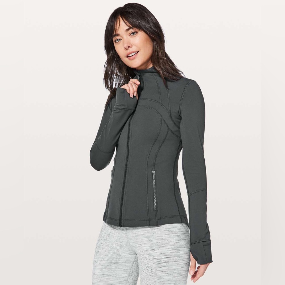 (Sold) Lululemon Define Jacket Deep Charcoal - Size 4